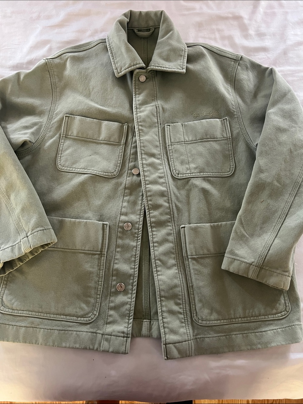 H&M Olive Green Military Field Jacket